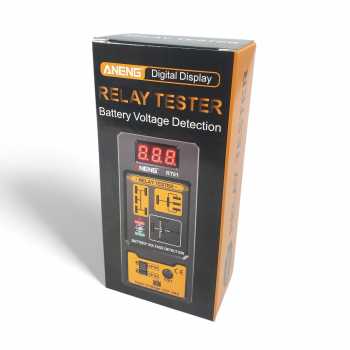Gambar produk ANENG RT01 Automotive Relay Tester Digital Voltage 4-Pin 5-Pin 12V 24V - RT01