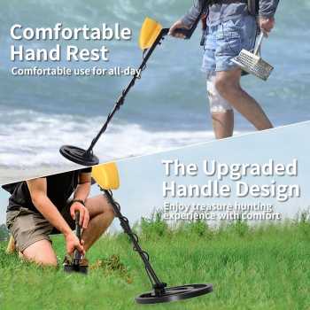 Gambar produk TECLUNG Pendeteksi Logam Metal Detector Waterproof Adjustable 3 Mode - GTX5030G