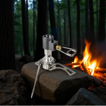 Gambar produk HEWOLF Kompor Gas Portable Mini Lipat Outdoor Ultralight Camping Stove - G45