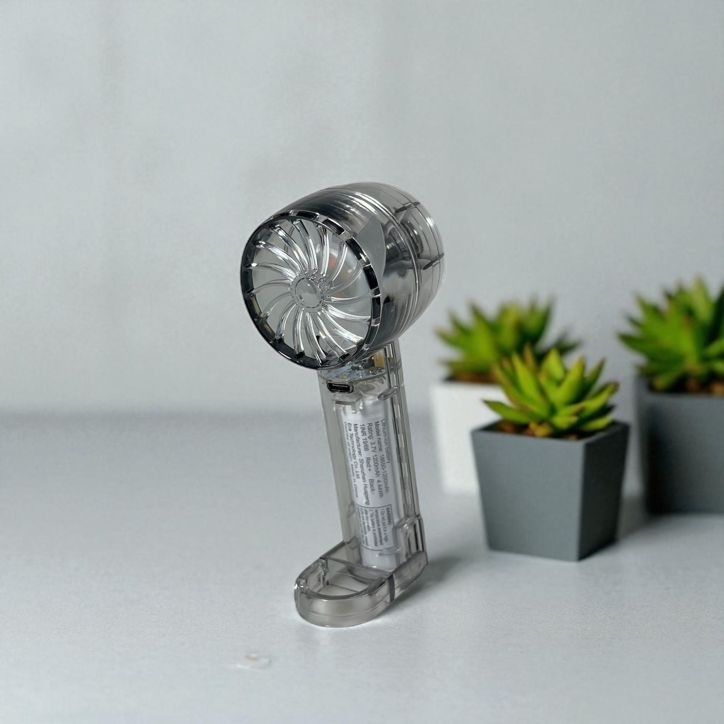 Gambar produk SABAT Kipas Mini Portable Handheld Fan 3 Speed 1200mAh - W20