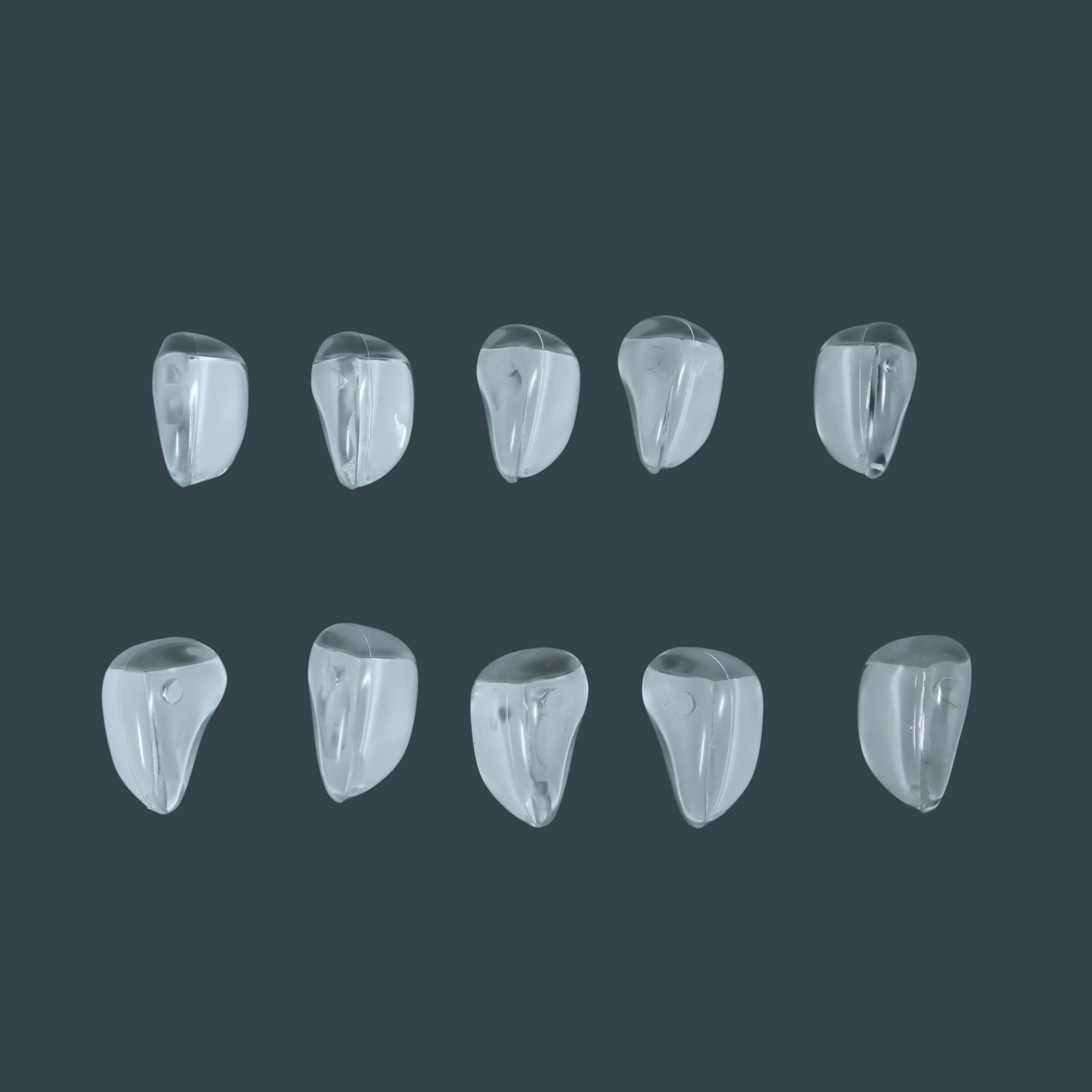Gambar produk FUSHAN Pelindung Sudut Meja Droplet-Shaped Corner Protector 10 PCS - FS27