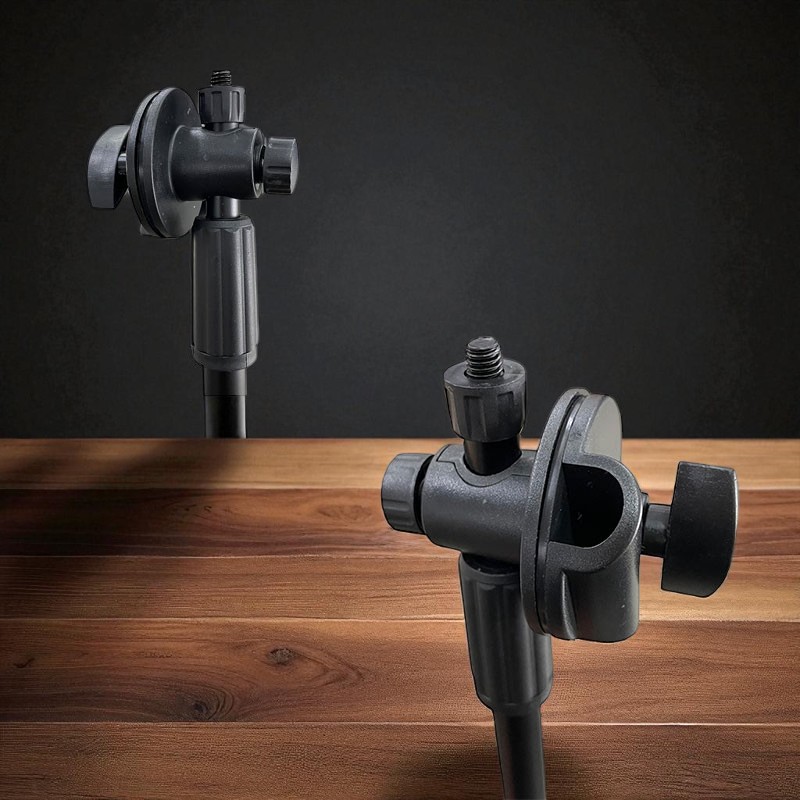 Gambar produk TaffSTUDIO Microphone and Smartphone Stand Holder 360 Degree - MS-70B