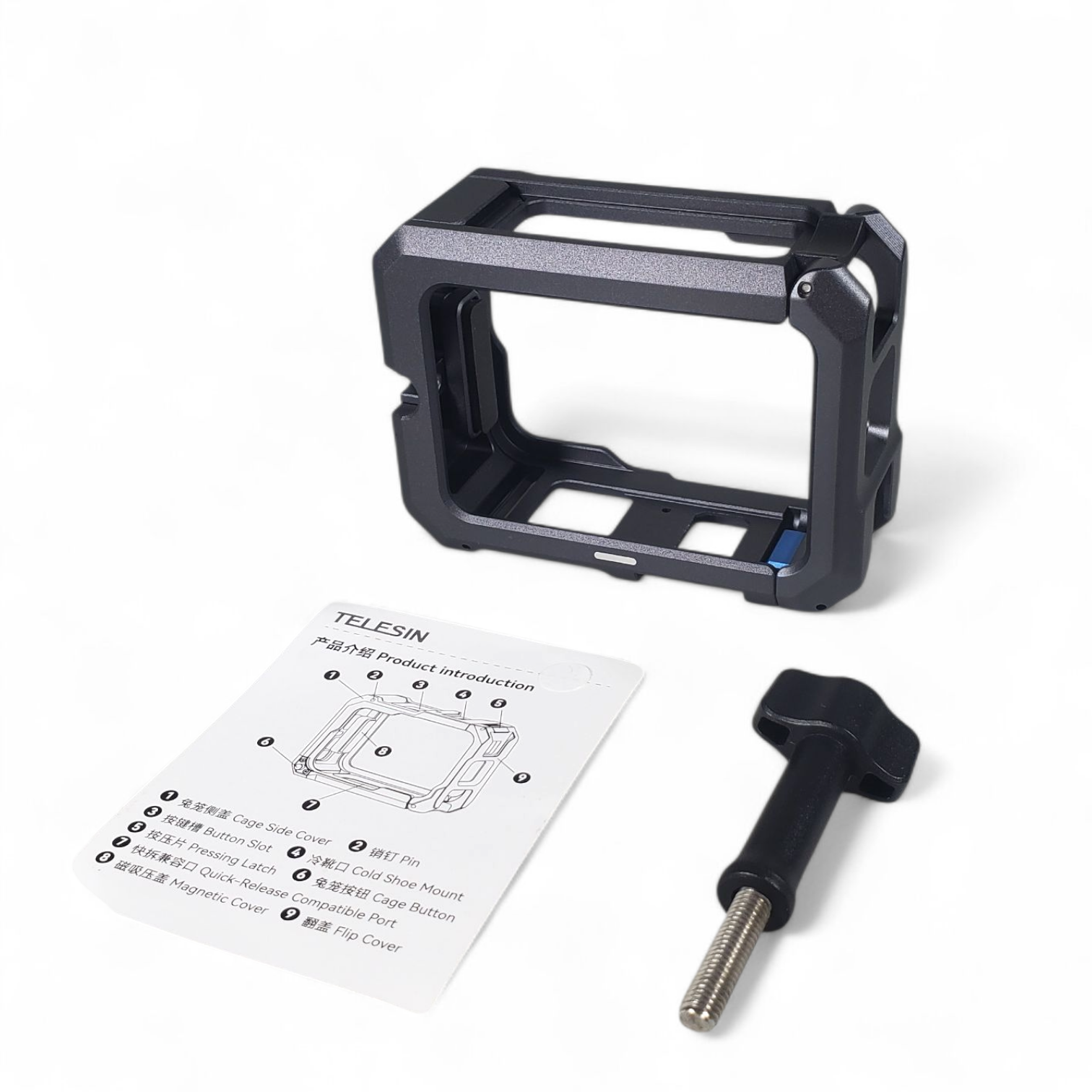 Gambar produk TELESIN Case Pelindung Kamera Aksi GoPro Hero 9 to 13 Protective Frame - S6-FMS-15-TGP