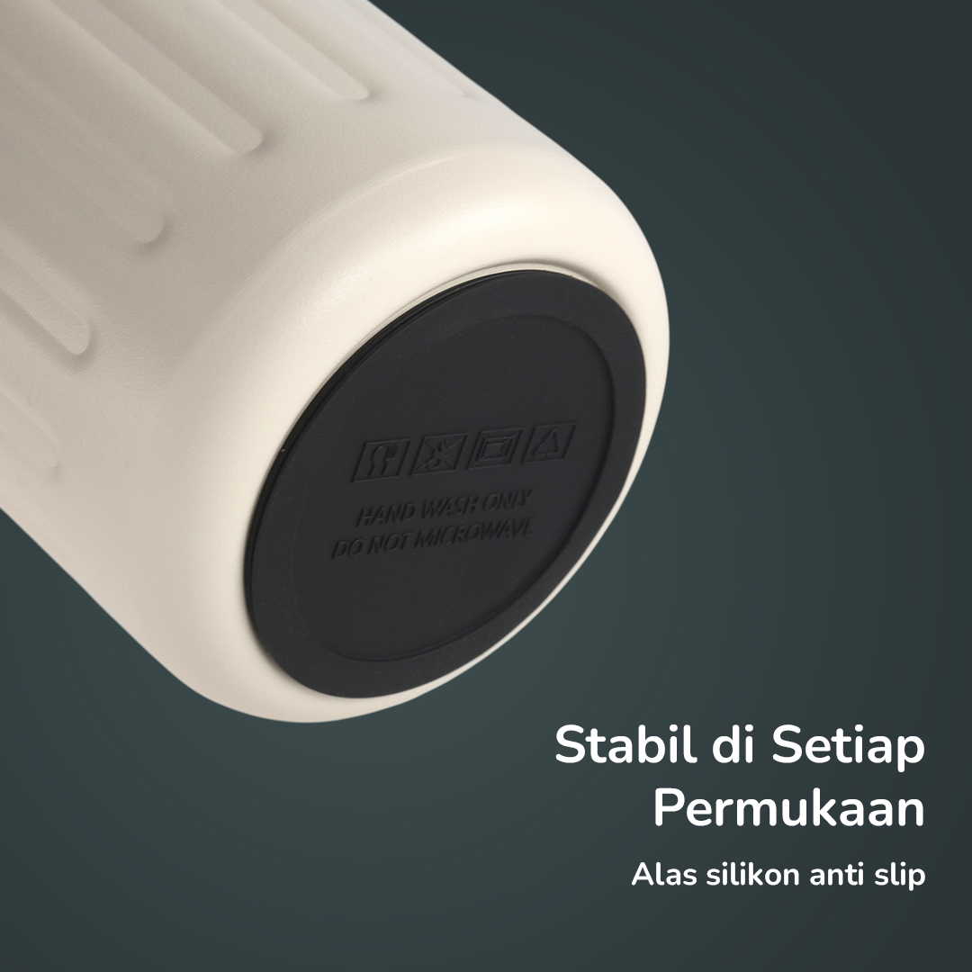 Gambar produk Muloo Botol Minum Tumbler Smart Display Stainless Steel 400ml - M45