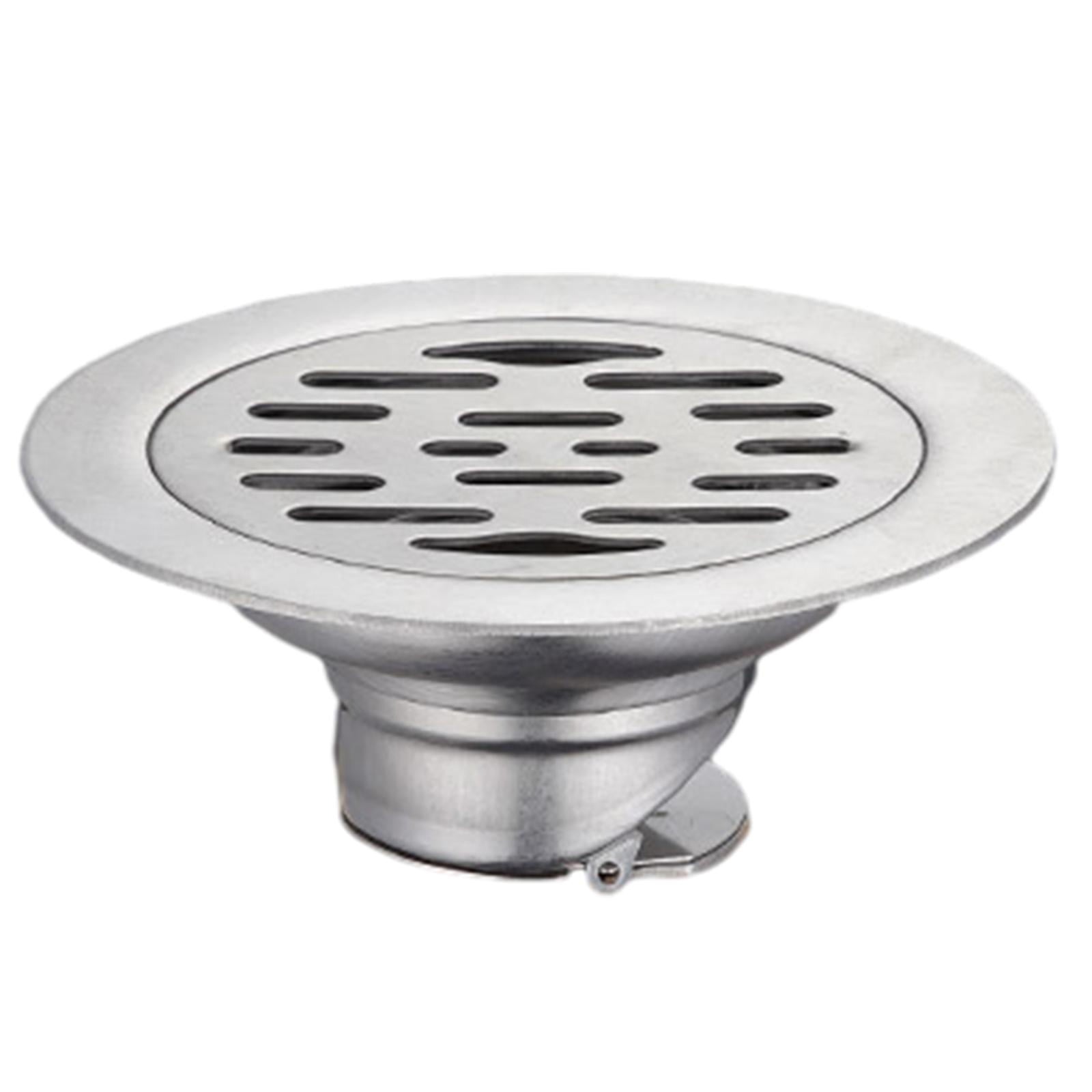 Gambar produk Jing Pin Jie Ju Saluran Air Floor Drain Short Seal Stainless Steel Single Use - LEE001