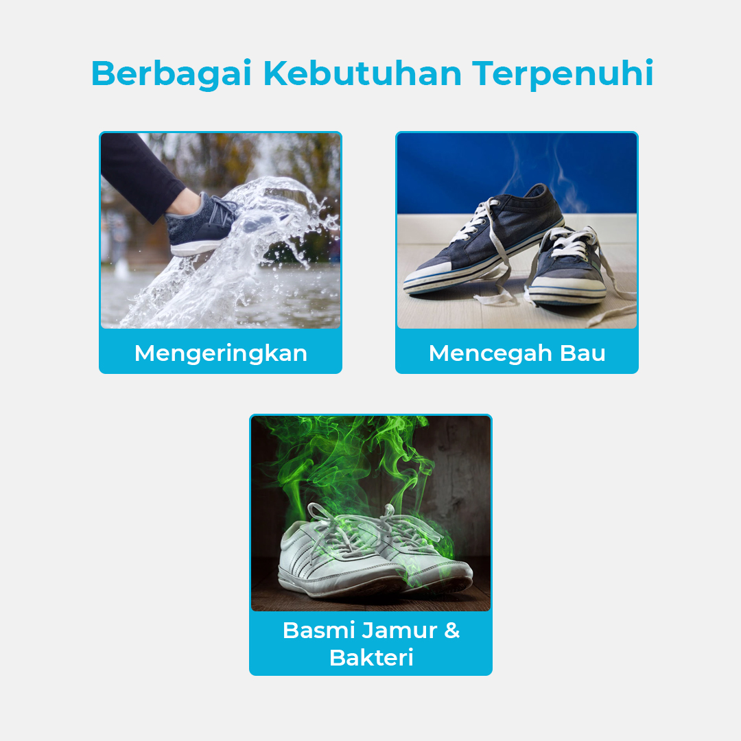 Gambar produk Taffware Pengering Sepatu Elektrik Shoes Dryer 10W 220V EU Plug - TPS2