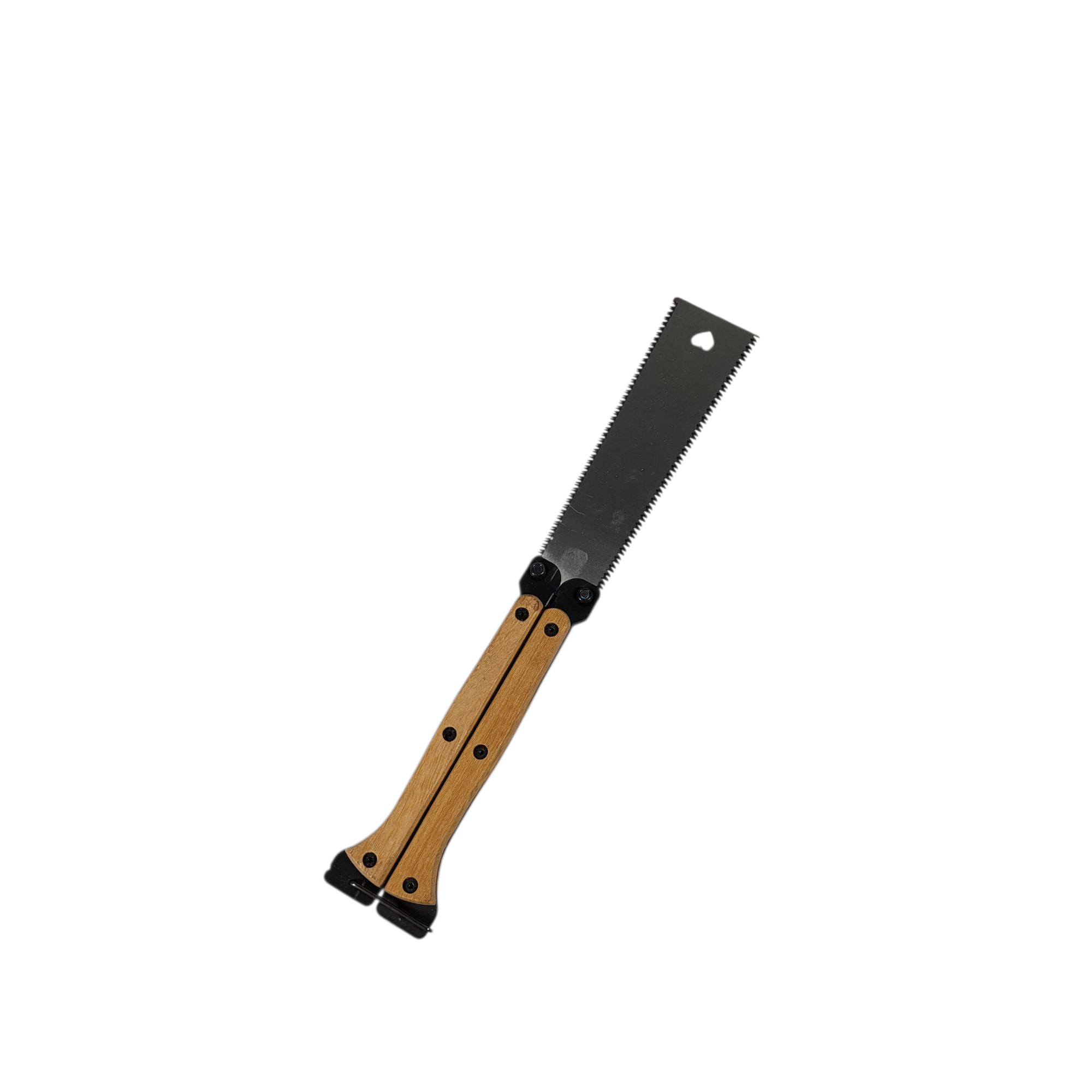 Gambar produk JIXIU Gergaji Kayu Lipat Foldable Butterfly Saw Double Side 31cm - JX3