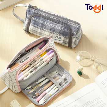 Gambar produk Toddi Tempat Pensil Pencil Case Pouch Stationery - YN317