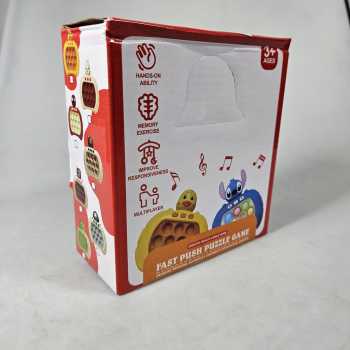 Gambar produk QUICK Mainan Pop It Elektrik Gopher Bear Game Console 3rd Generation - Q3