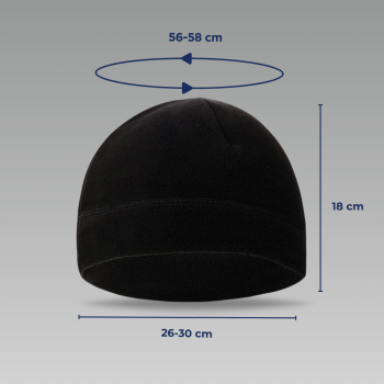Gambar produk TRUE Topi Kupluk Pria Wanita Kain Fleece Beanie Hat Winter - EC003