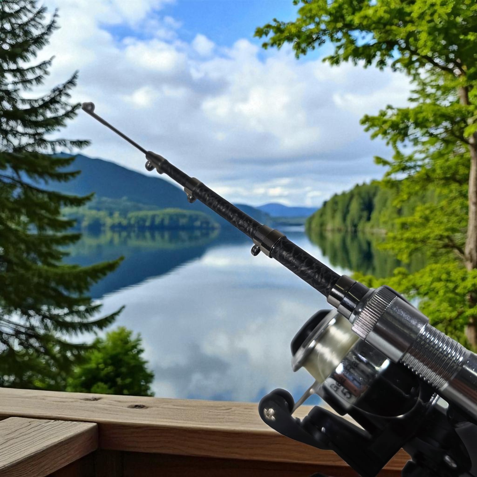Gambar produk Mini Portable Extreme Pen Fishing Rod Length 1.5M - YL100