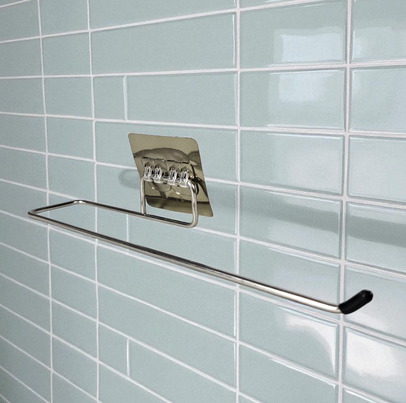 Gambar produk JosheLive Gantungan Tempat Tisu Towel Rack Stainless Steel - H227