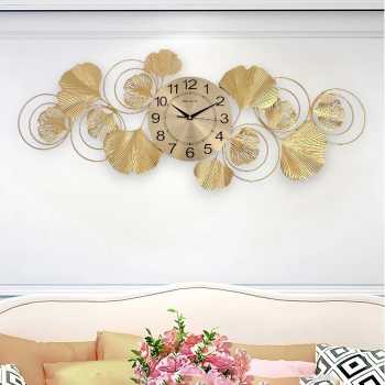 TaffHOME Jam Dinding Quartz Luxury European Style Jiali Movement 90cm - 2077-9135J