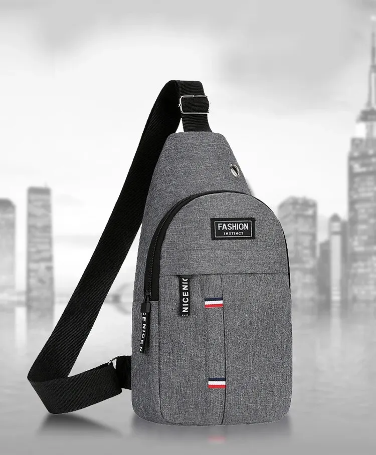 Gambar produk FASHION Tas Selempang Sling Bag Pria Polyester Large Capacity - FWY-2K
