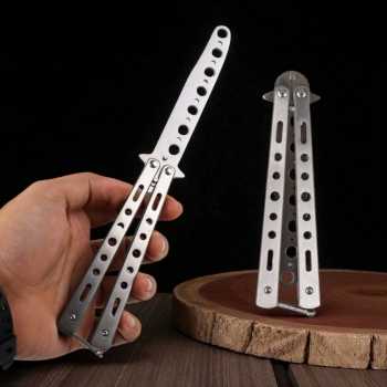 Tian Sen Pisau Lipat Training Balisong Portable Knife - TS01