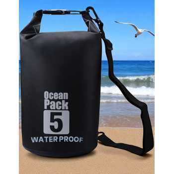Dezlon Ocean Pack Tas Selempang Anti Air Outdoor Waterproof Dry Bag - INU142