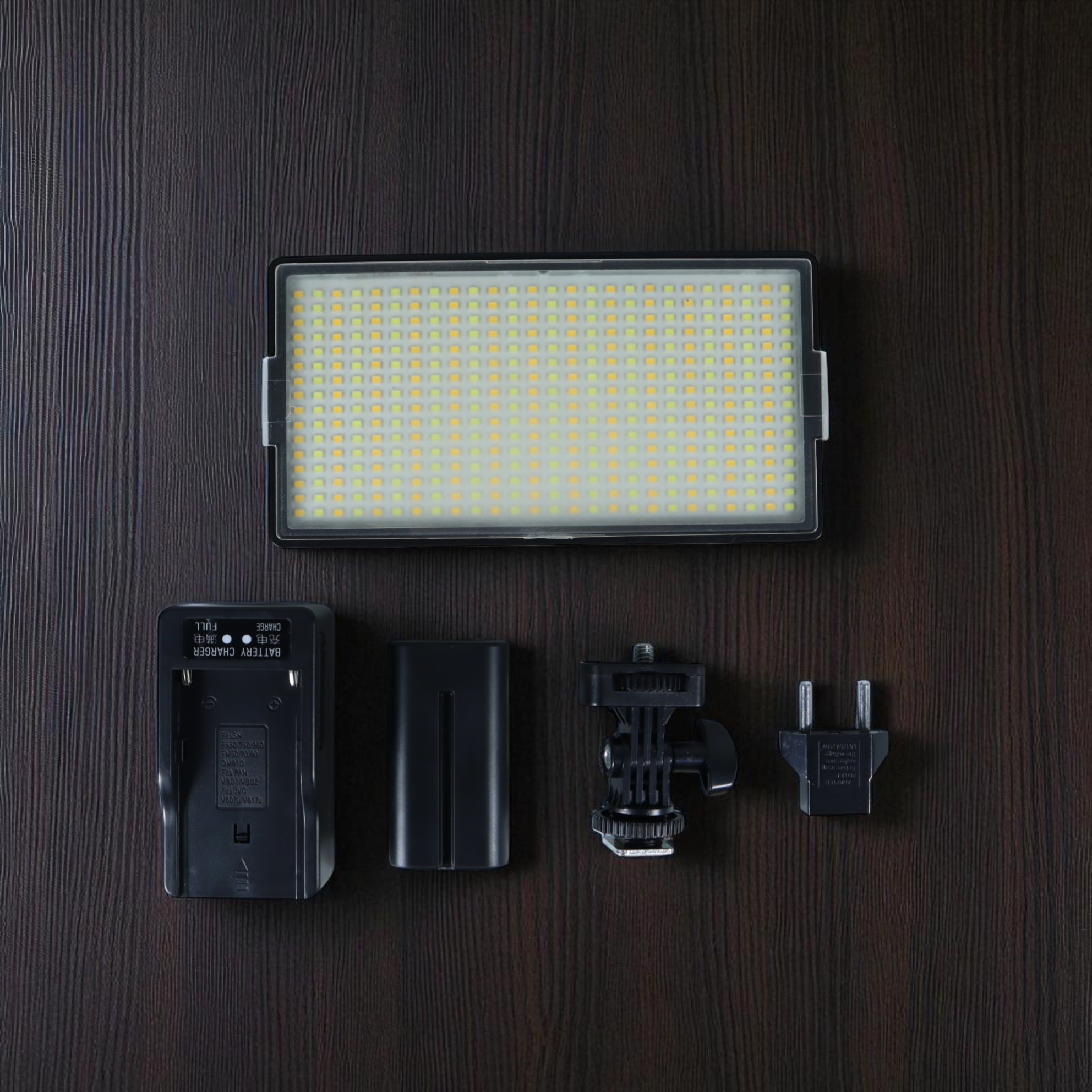 Gambar produk VIDPRO Lampu Kamera Foto Video Adjustable Studio Light Kit 416 LED 30W - LED-416