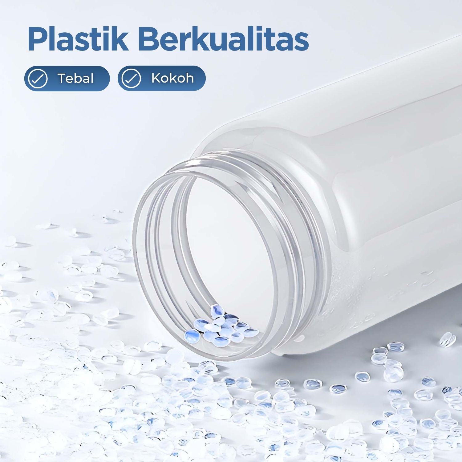 Gambar produk POHAN Botol Minum Plastik Sport Water Bottle 780ml - JY0012