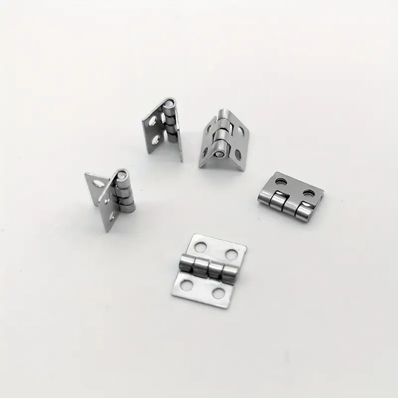 Gambar produk KitTraderEngsel Pintu Lemari Kabinet Door Hinge 4 Hole 10x8mm 10 PCS - KT581