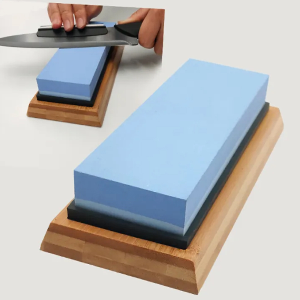 Gambar produk Onetwone Batu Asah Pisau Whetstone Knife Sharpener 2 Side 2000/6000 - LB2-6