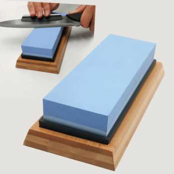 Gambar produk Onetwone Batu Asah Pisau Whetstone Knife Sharpener 2 Side 2000/6000 - LB2-6