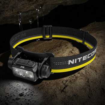 Gambar produk NITECORE Headlamp LED Senter Kepala Lightweight IP68 1400 Lumens - NU43