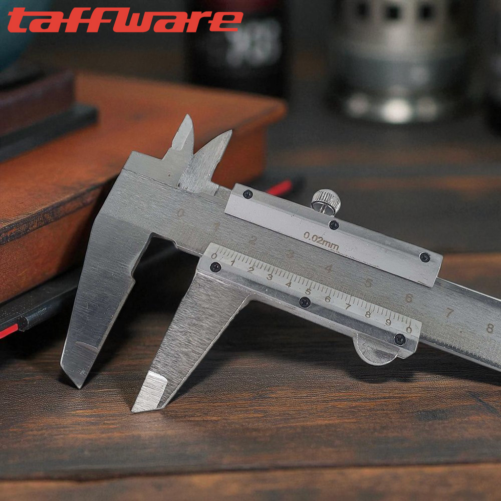 Gambar produk Taffware Jangka Sorong Sigmat Vernier Caliper Micrometer 15cm - JIG-RE0150
