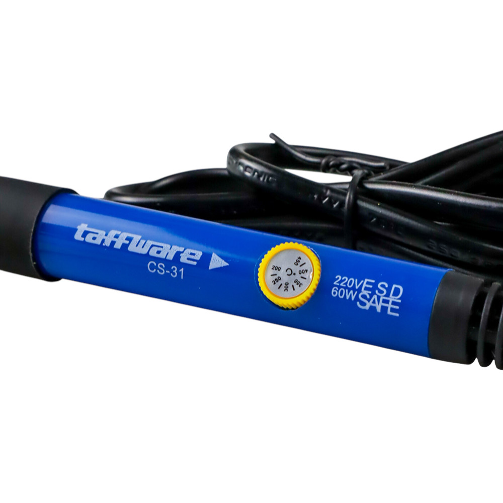 Gambar produk Taffware Solder Adjustable Temperature Fast Heating 60W with 5 Tips - CS-31