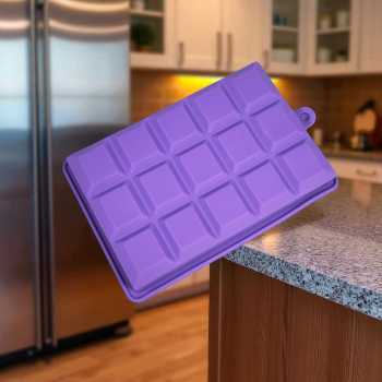 Gambar produk TaffHOME Cetakan Es Batu Silikon Kotak 15 Grid Ice Cube Tray - DY0971