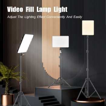 BTFOOR Lampu Studio Fill Light Dimmable 3in1 Frameless 6 Inch 1.6M - BT6