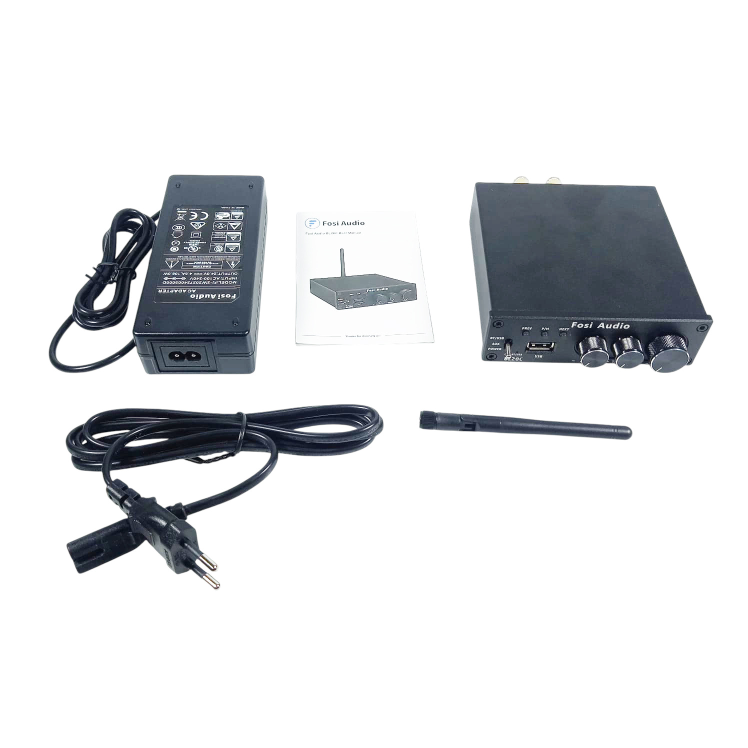 Gambar produk Fosi Audio Bluetooth 5.0 Amplifier 2.1 Receiver Class D 2x160W - BL20C