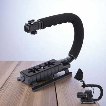 Gambar produk Feocon Camera Stabilizer Grip C Shape for DSLR GoPro Xiaomi - XT-375