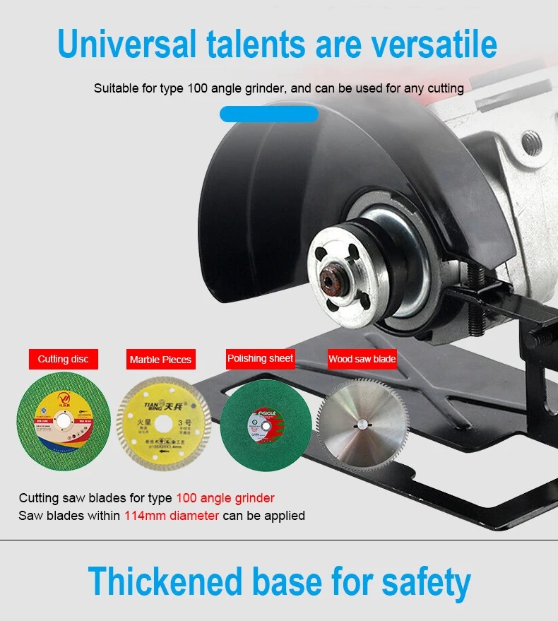 Gambar produk KIPIPI Stand Dudukan Gerinda Tangan Angle Grinder Universal Bracket - K90