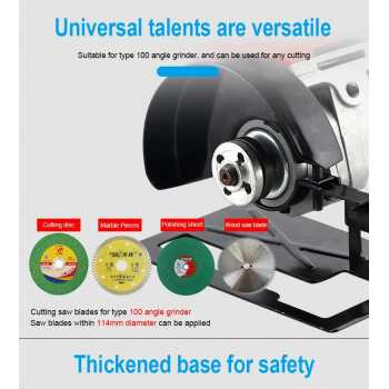 Gambar produk KIPIPI Stand Dudukan Gerinda Tangan Angle Grinder Universal Bracket - K90
