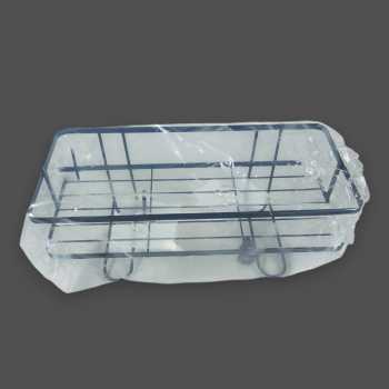 Gambar produk Slyz Rak Kamar Mandi Bathroom Organizer Rack Aluminium Single Layer - Slyz25