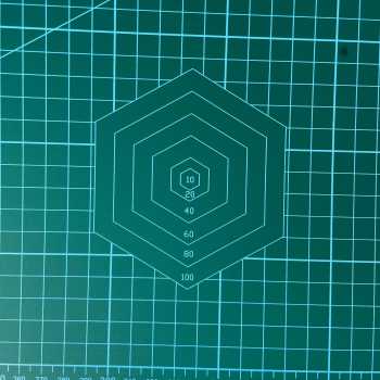 Gambar produk Taffware Working Pad Cutting Mat Alas Potong Papan Kerja A1 90x60cm - QJ4