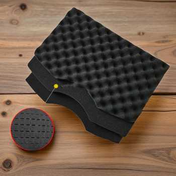 Gambar produk TOOHR Kotak Perkakas Multifungsi Storage Tool Box with Spons 25cm - 551FX