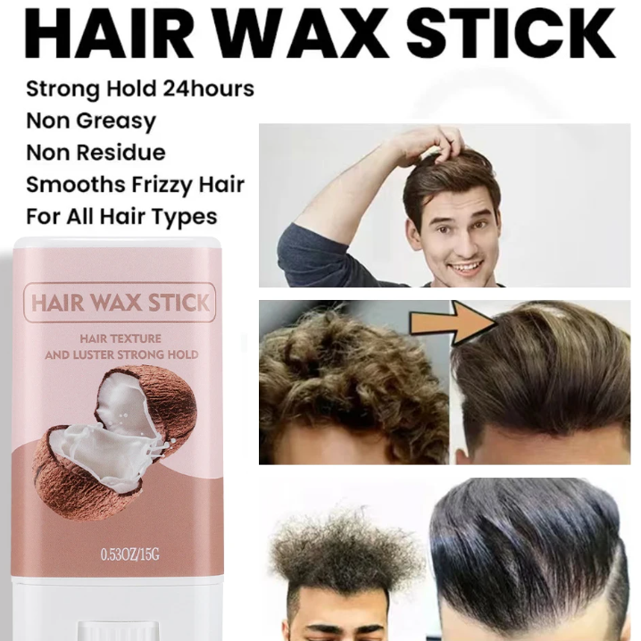 Gambar produk LALUNA Penata Rambut Hair Wax Stick Styling Pomade Breaking 15G Coconut - L65