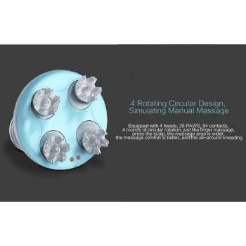Gambar produk Youpin Mini Alat Pijat Kepala Head Massager Four Wheel Rotation - M2