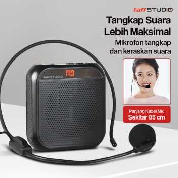 Gambar produk TaffSTUDIO Penguat Suara Active Speaker Megaphone Tourguide Amplifier - K6