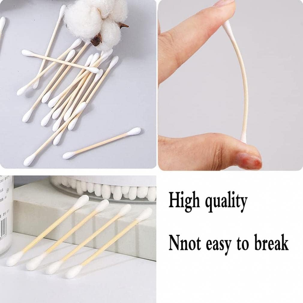 Gambar produk BTX Cotton Swab Korek Kuping Double Headed Baby Ear Boogers 500 PCS - INU130