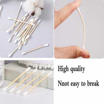 Gambar produk BTX Cotton Swab Korek Kuping Double Headed Baby Ear Boogers 500 PCS - INU130
