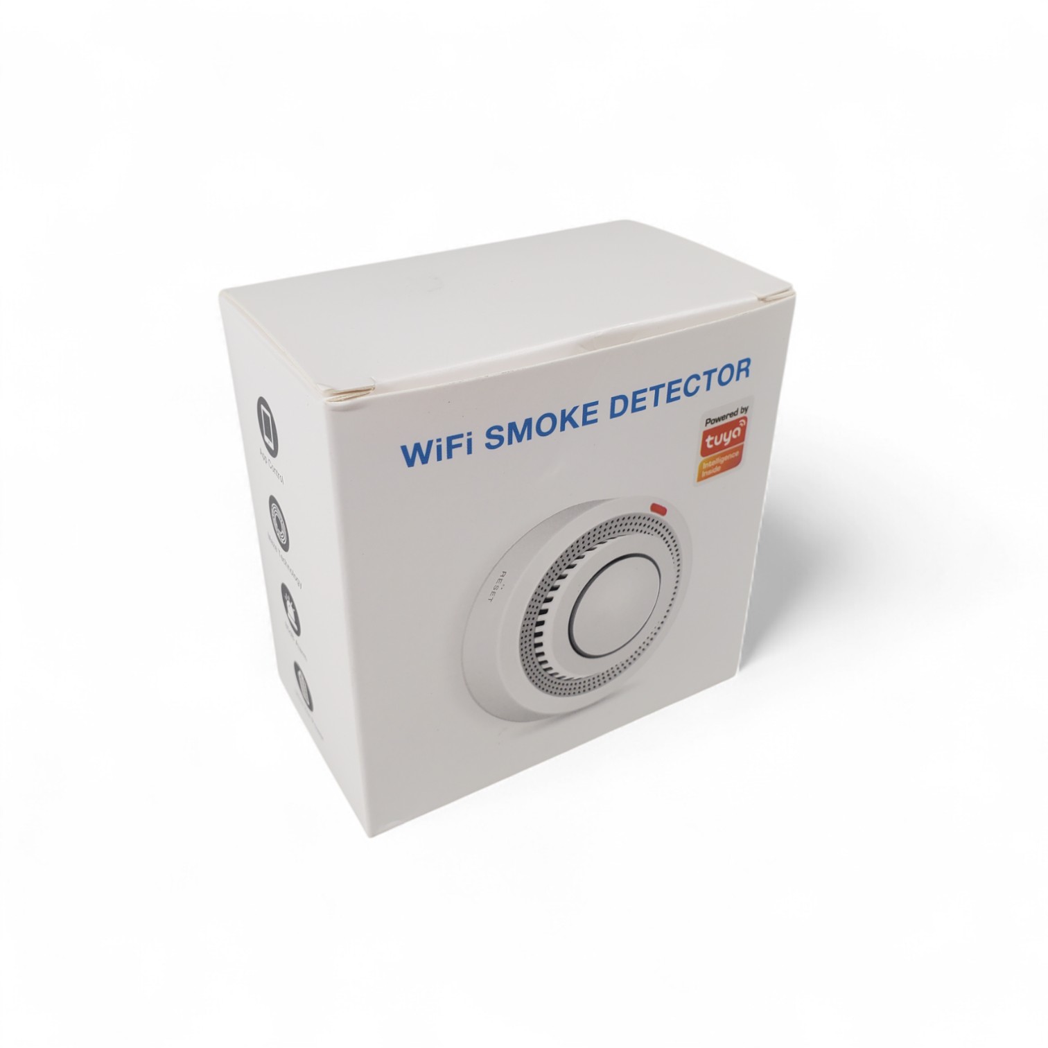 Gambar produk DYGSM Smart Smoke Detector Alat Pendeteksi Asap Tuya WiFi Alarm 85dB - D89