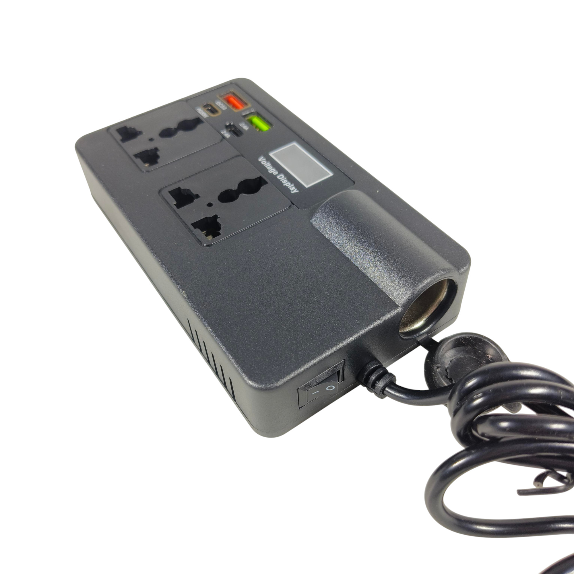 Gambar produk FMA Car Power Inverter DC12/24V to AC220V 200W 4 USB Port - C11-A