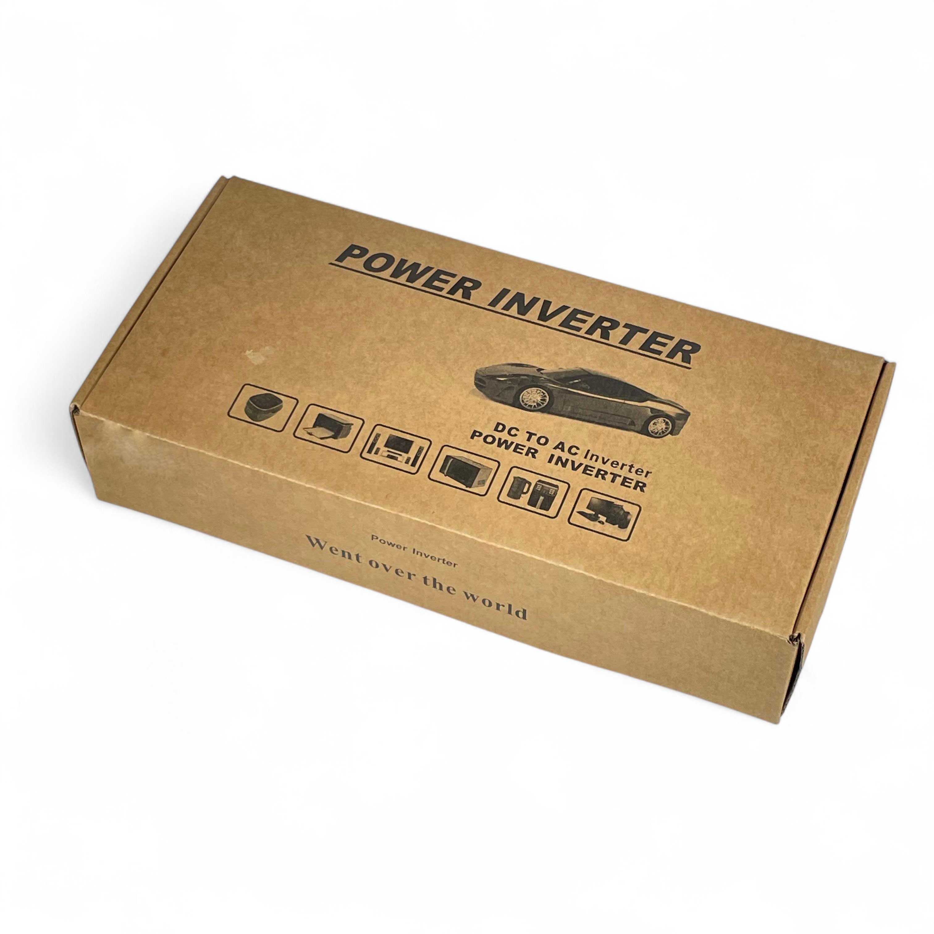 Gambar produk Taffware Power Inverter Mobil Pure Sine Wave DC 48V to AC 220V 2000W - NBQ2000W