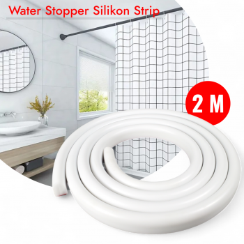 WenGo Penahan Air Kamar Mandi WC Water Stopper Silikon Strip - WG130