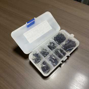 VKKM Sekrup M2 Self Tapping Screw Carbon Steel 4-20mm 800 PCS - V80