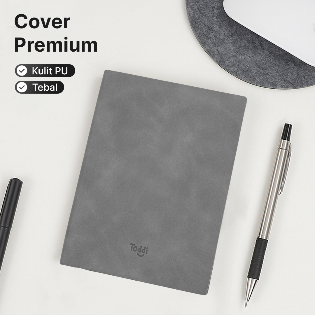 Gambar produk Toddi Buku Catatan Jurnal Notebook Cover PU Leather - DJ64-31