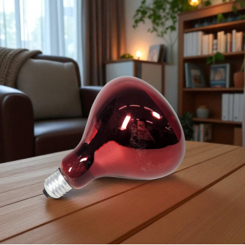 Gambar produk QIKE Bohlam Lampu Terapi Infrared Physiotherapy Lamp E27 100W - INU89