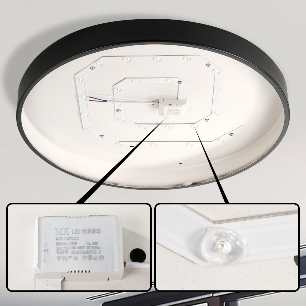 Gambar produk MARPOU Lampu LED Plafon Ceiling Light 36W 50 cm Cool White - M2359